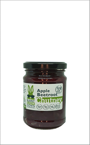 Bunny Chow Down Beetroot Apple Chutney - 50% Less Sugar