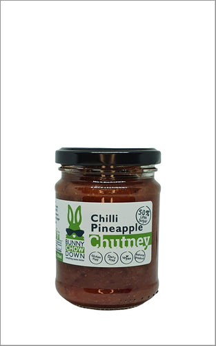 Bunny Chow Down Chilli Pineapple Chutney - 50% Less Sugar