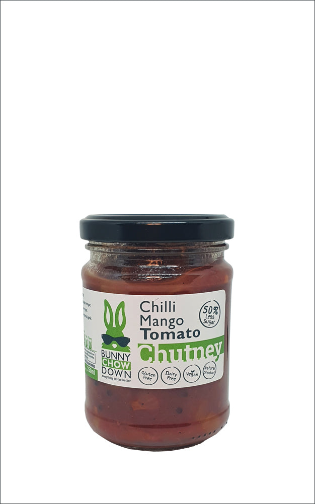 Tomato Chilli Mango Chutney - 50% Less Sugar